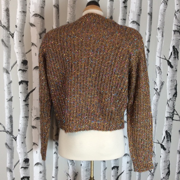 Charlotte Russe Cropped Sweater - Picture 2 of 5